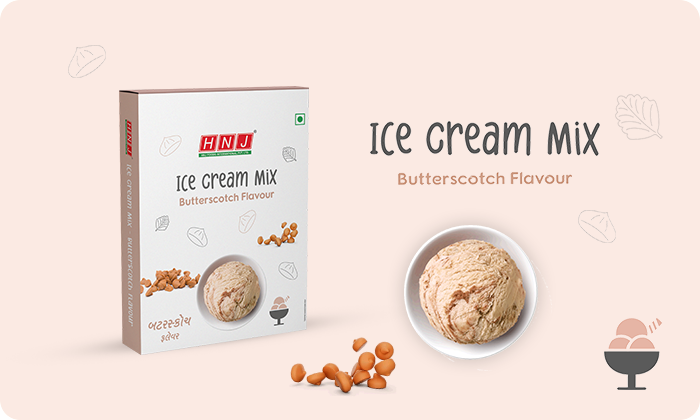 BUTTERSCOTCH ICE CREAM MIX - HNJ