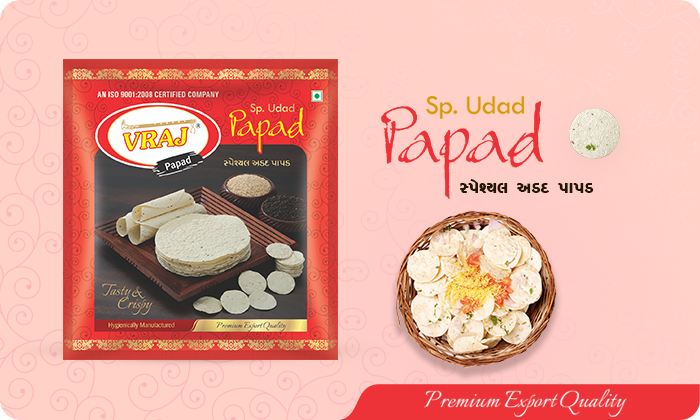 SPECIAL UDAD PAPAD - VRAJ 